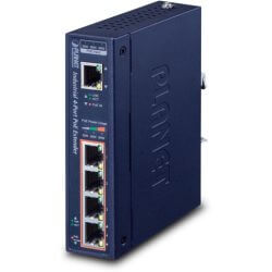 [IPOE174] Extender Indus 1xRJ45 In (bt) / 4xRJ45 Out (at)