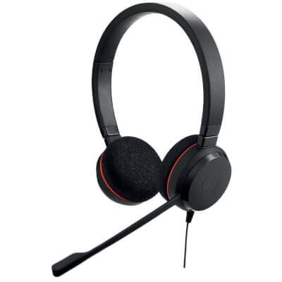 [JA-EV20D2] Casque duo USB A&C Evolve 20 UC&Teams