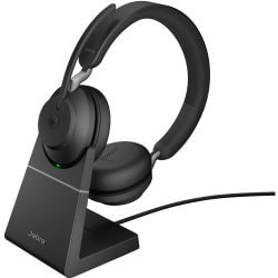 [JA-EV2-65D] Casque Evolve2 65 stéréo USB-A avec support MS