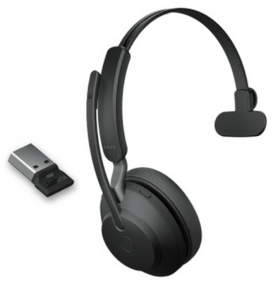 [JA-EV2-65M/D] Casque Evolve2 65 mono UC USB-A+ dongle UNYC