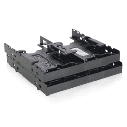 [MB344SP] Adaptateur HDD rapid 4x 2"1/2 emplacement 5"1/4
