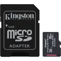 [MICROSDHC16-8] Carte Micro SDHC industrielle UHS-I 16GB -40/+85°C