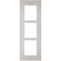 [NN9155013] 2N IP Verso cadre encastré 3 modules gris