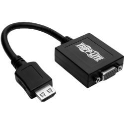 [P131-06N] Adaptateur HDMI vers VGA + audio (15,24 cm)