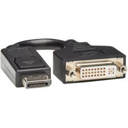 [P134-000] Câble adapta. DisplayPort M vers DVI-I F (15,2 cm)