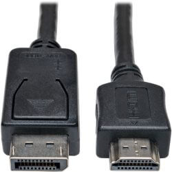 [P582-006] Câble adaptat. DisplayPort M vers HDMI M (1,82 m)
