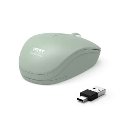 [P900543] Souris collection Wireless 3 boutons USB Olive