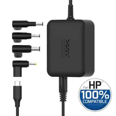 [P904100HP] Alim notebook HP 100W GaN2 USB + Plug