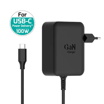 [P904100W] Alim USB Type-C GaN2 100W wall plug