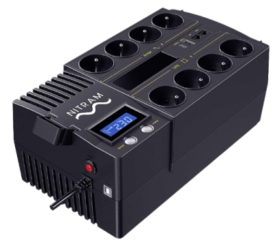 [PB1200LCD-V2] Onduleur Powerbox Green Protect 1200VA avec soft