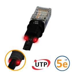 [PS5EU06] Cordon réseau RJ45 Patchsee Cat 5e UTP 0.6m