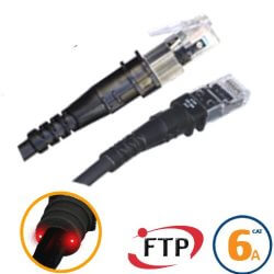 [PSTP6AF10] Cordon réseau RJ45 ThinPATCH Cat 6a U/FTP 3,1m