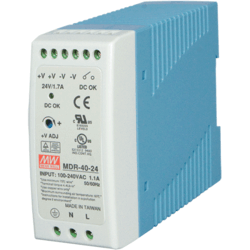 [PWR-DIN40] Alimentation industrielle Rail Din 24V 40W Slim