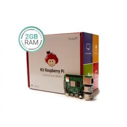 [RAS-PI-4-2GOKITV2] Kit Raspberry PI4 2GB + alim + boitier + SD32GB