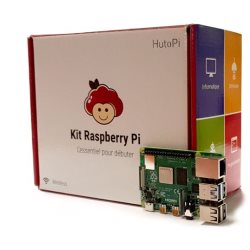 [RAS-PI-4-4GOKITV2] Kit Raspberry PI4 4GB + alim + boitier + SD32GB