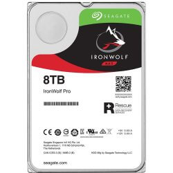 [HD8TO-ST8000VN004/SE] Disque dur Seagate IronWolf 3.5" 8To - SATA 6 Gbits/s - 256 Mo de cache - 7200 Tours par minute - Pour NAS