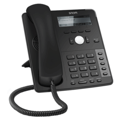 [UBIZ-SNOMD715] Tél SIP Snom D715 4 cptes Giga USB noir UBIZWAN