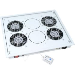 [TRIT-0004] Chapeau de ventilation  4 ventil + thermostat gris