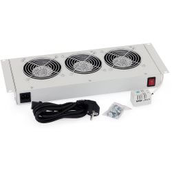 [TRIT-0023] Chapeau de ventilation  3 ventil + thermostat gris