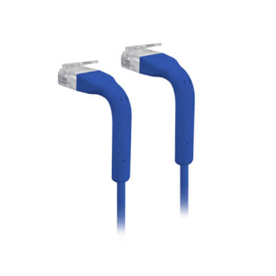 [UB-PATCH010B] Cordon RJ45 formable 10cm ultra fin Cat6 bleu