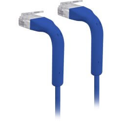 [UB-PATCH030B] Cordon RJ45 formable 30cm ultra fin Cat6 bleu