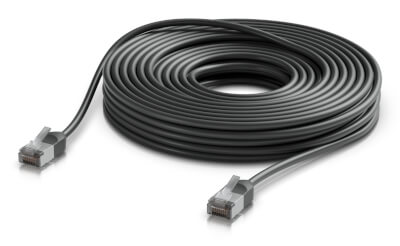 [UB-PATCH6A-OUT-15M-B] Cordon RJ45 outdoor 15m Cat 6A noir