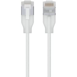 [UB-PATCH-ELCA6-800W] Cordon RJ45 Etherlighting Cat6A 8m Blanc