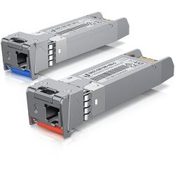 [UB-UACC-SM-10G-S-2] Pack de 2 modules SFP+ 10Giga monomode WDM 10Km