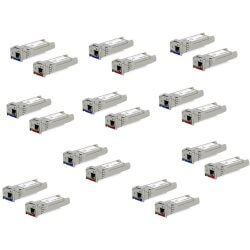 [UB-UFSM10GS20] Pack de 20 modules SFP+ 10Giga SM WDM 10km 1x LC