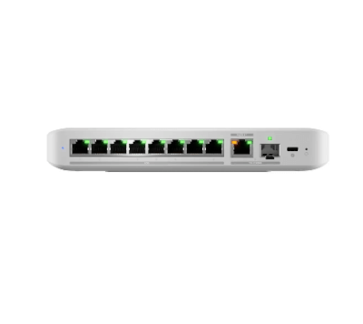 [UB-USWFLEX2.5G-8] UniFi Switch 8x 2.5Giga + 1 SFP+ 10Giga Alim USB C