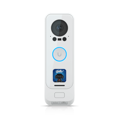 [UB-UVC-G4-DOORKIT-W] Pack UniFi Protect UVC-G4 Pro + POE Chime blanc