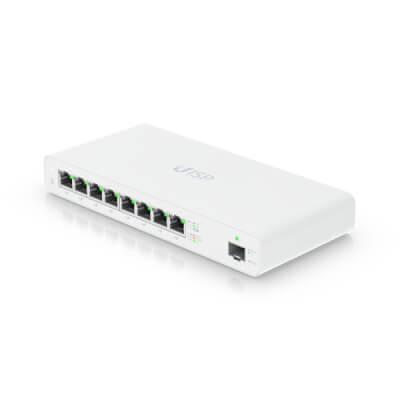 [UISP-S] Switch UISP 8x Giga PoE 1x SFP L2