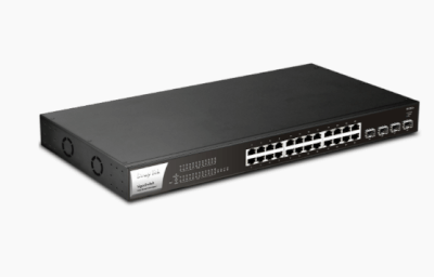 [VIGORSW-P1281X] Switch Websmart 24 ports giga PoE + 4 SFP+ 140W