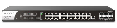 [VIGORSW-PQ2300XB] Switch L2+ 24 ports 2,5Giga PoE 6 ports SFP+ 400W