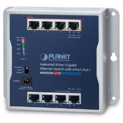 [WGS814HP] Switch mural 8 ports Giga dont 4 PoE at 60W