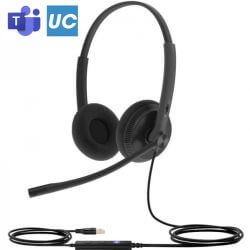 [YL-UH34DLT] Casque USB binaural UH34 Lite UC & Teams
