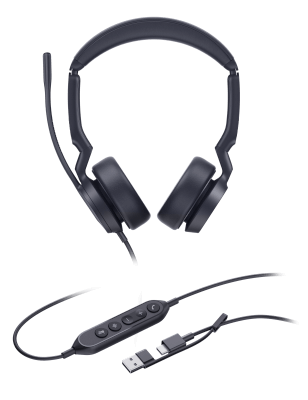 [YL-UH44DT] Casque USB A&C binaural UH44 UC&Teams