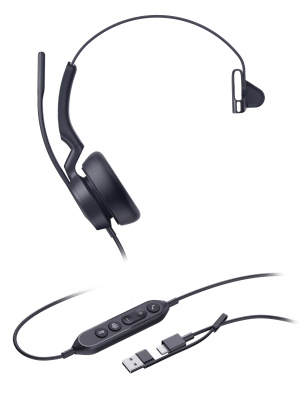 [YL-UH46T] Casque USB A&C monaural UH46 UC&Teams