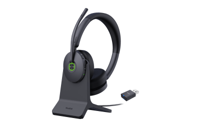 [YL-WH68HS] Casque DECT binaural WH68 UC& Teams +sup de charge