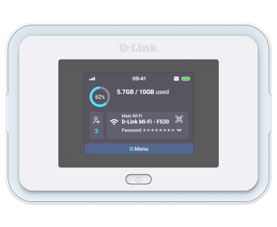 [F530] Routeur 5G mobile WiFi6 AX3000 Ecran LCD USB-C PD
