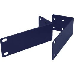 [RKE10B-C] Kit montage rack 19" pour périphériques 10" bleu