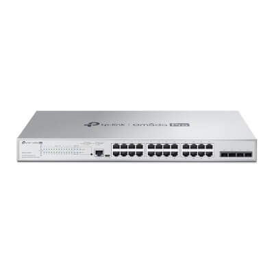 [S5500-24GP4F] Switch Omada Pro L2+ 24x1Giga PoE+ et 4xSFP 1G