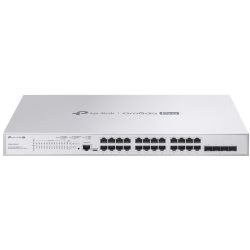 [S5500-24GP4XF] Switch Omada Campus L3 24Giga PoE+ & 4xSFP+ stack.