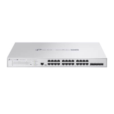 [S5500-24MPP4XF] Switch Omada Pro L2+ 24x2.5G PoE+(+) et 4xSFP+ 10G