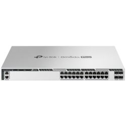 [S6500-24GP4XF] Switch Omada Campus L3 PoE+ 24x1G + 4xSFP+ stack.