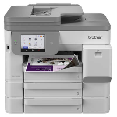 [BROMFCJ5117DW] BROTHER MFCJ5117DW MFP jet d'encre couleur A4 28ppm, R-V Integral, chargeur 50p, Ethernet, WiFi,USB, LCD 10,9cm, 3bac x 250f