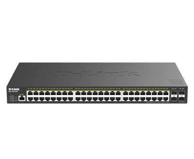 [DGS1250-52XP/E] Switch Smart+ 48 Port Giga PoE at 375W + 4 SFP+