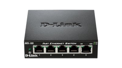 [48660470] Switch 5 ports 10/100 non manageable métallique