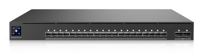 [UB-EAV-FIBER] Switch Fibre Layer 3 AVoIP 20x 10G SFP+ et 2x 100G