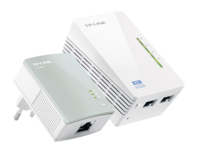 [TL-WPA4220KIT-V5.4] Kit de 2 CPL AV600 + WiFi4 N300Mbps